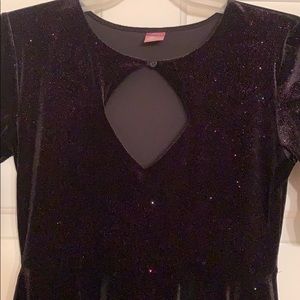 AA Cali Fun & Sun black  dress SZ L stunning